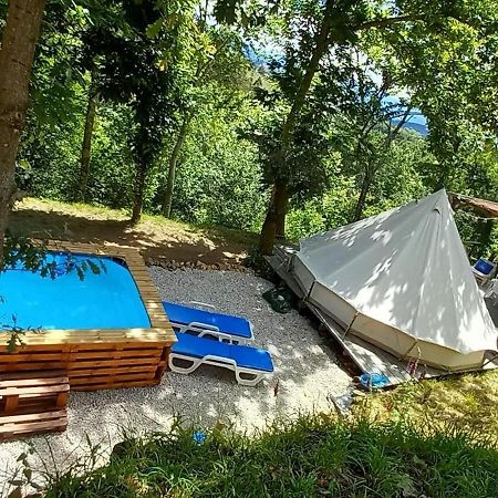 Bell-Tenten Quinta Pomar Do Pontido Кабесейрас де Басто Екстериор снимка